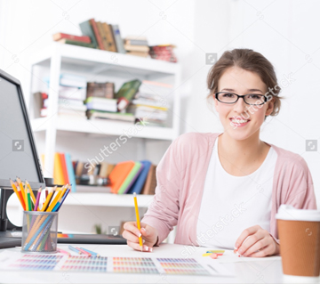 graphic design girl